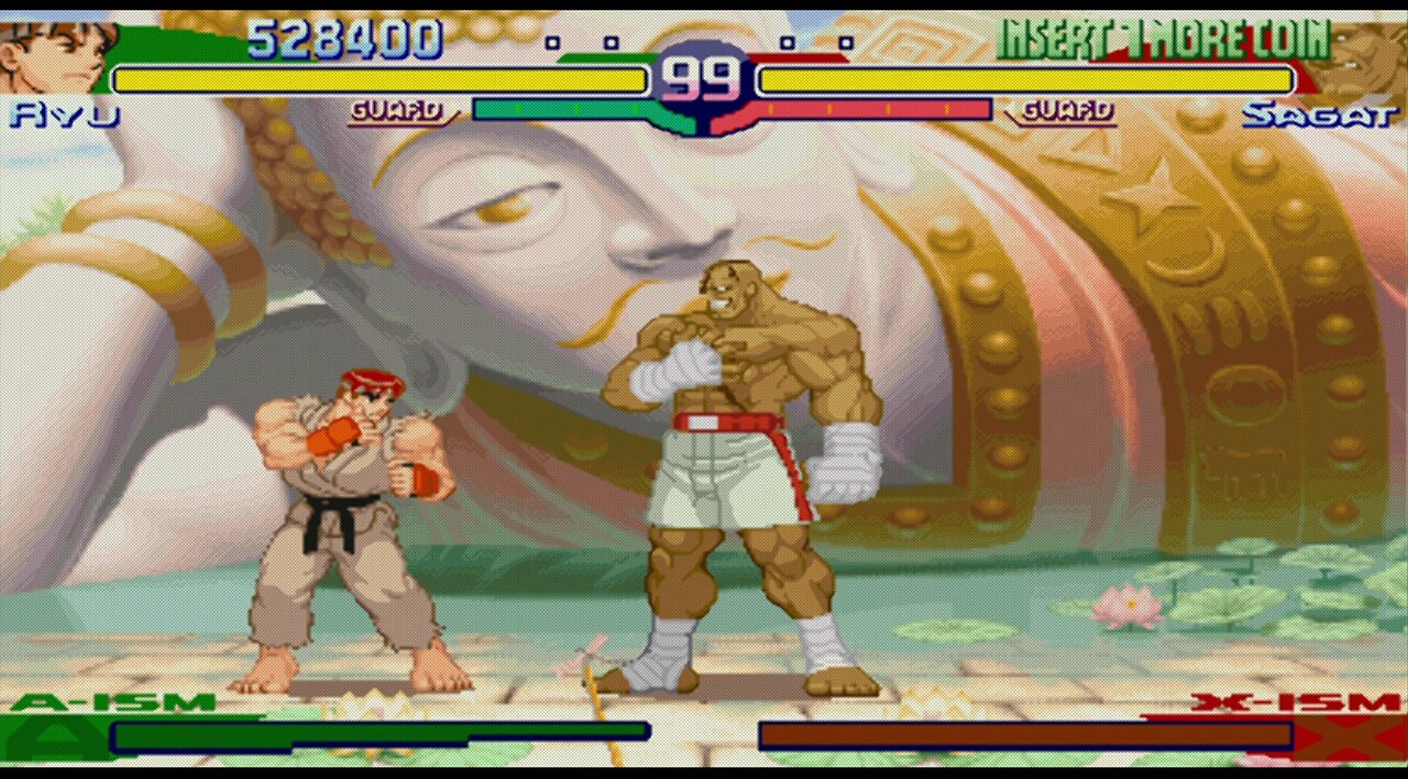 Ryu vs Sagat