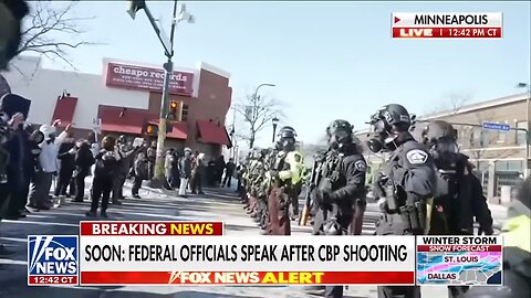 ‘INCREDIBLY DISTURBING’: Video shows Border Patrol agent, armed gunman in Minneapolis