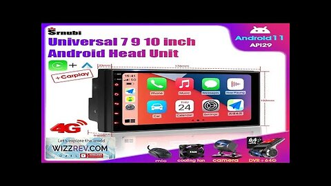 2 Din Android 11 Auto Carplay Car Radio Multimedia Player Universal Stereo Review