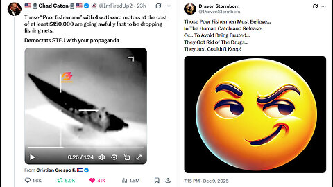 Venezuelan Drug Boats ~War on Drug Smugglers~