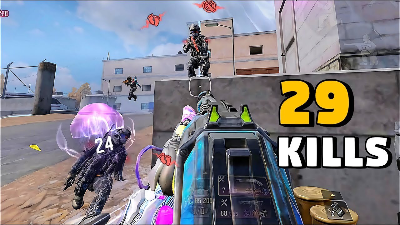 CRAZY 29 KILLS WITH HIGH PING, SOLO VS SQUAD CALL OF DUTY MOBILE FULL GAMEPLAY
