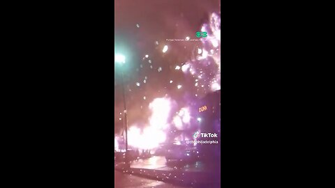Up close footage of the horrible Philly plane crash
