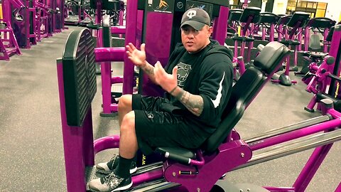 Planet Fitness - How To Use Seated Leg Press PSN Experiment