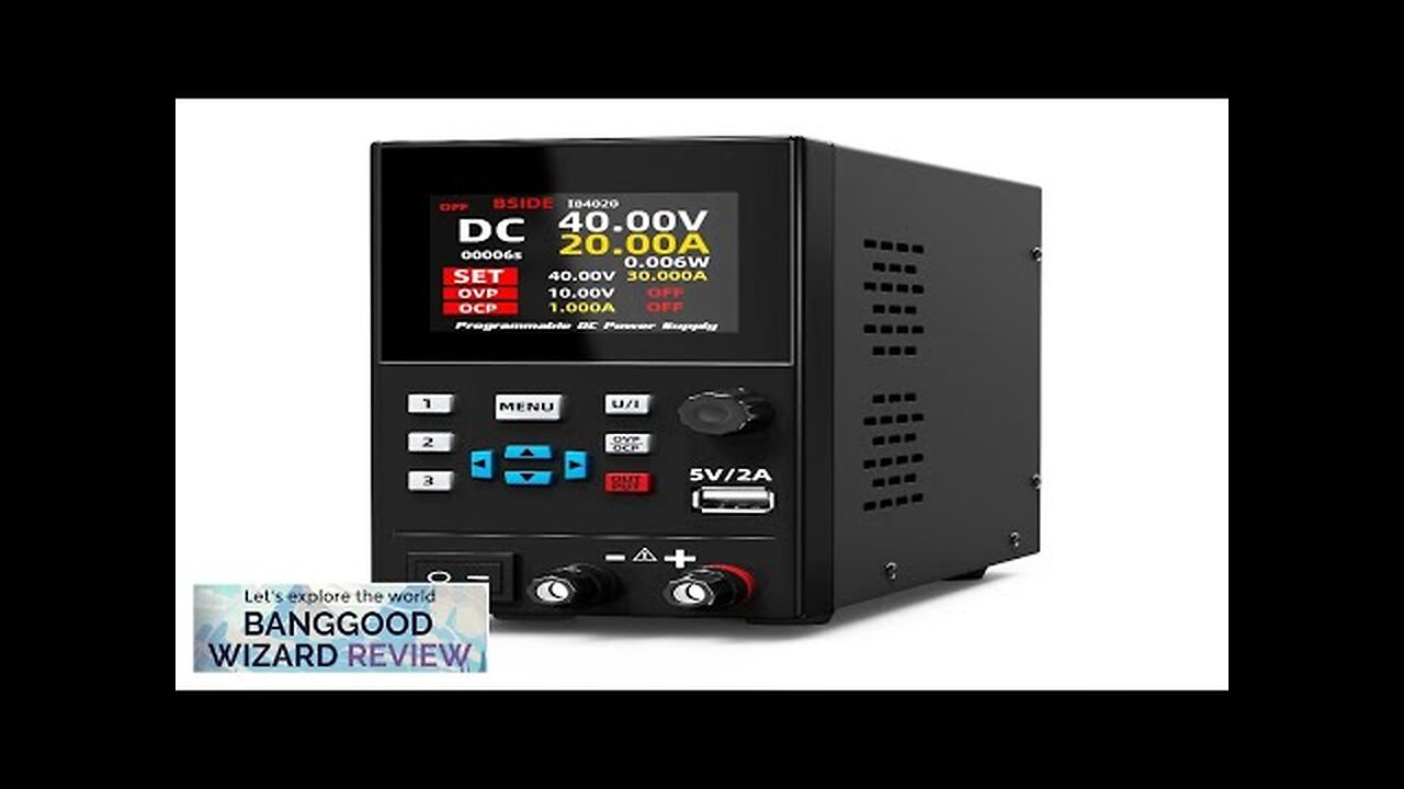 BSIDE I8305/I83010/I84020 Adjustable Power Supply High Capacity Output up to 300W Review