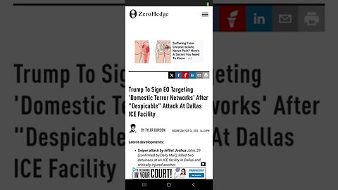 LAYING THE GROUND WORK FOR PERSECUTION (TRUMP EXPANDS TARGETING OF D.T.N'S)