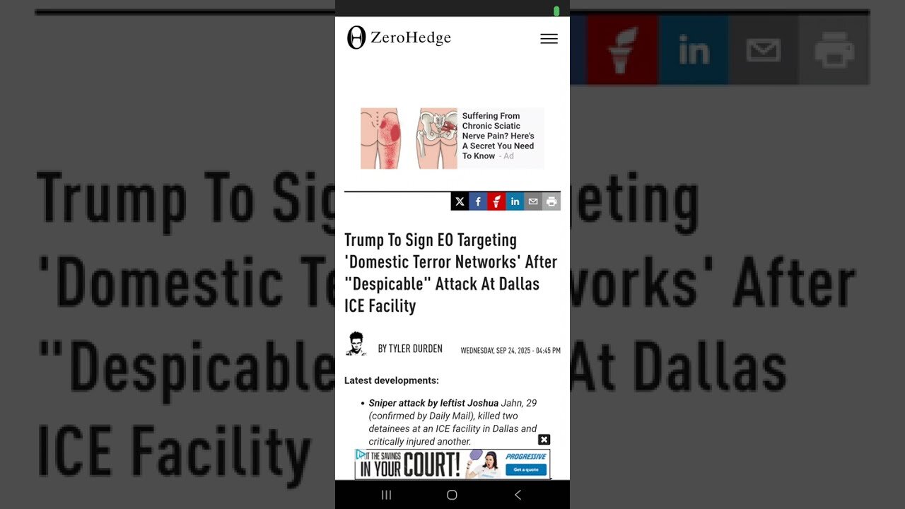 LAYING THE GROUND WORK FOR PERSECUTION (TRUMP EXPANDS TARGETING OF D.T.N'S)