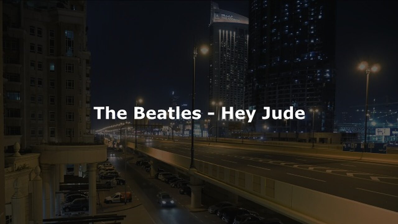 The Beatles - Hey Jude (Lyrics Video)