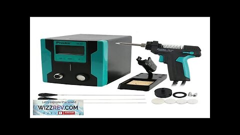 Pro'sKit SS-331H Electric Solder Sucker Desoldering Device Anti-static High Power Strong Review