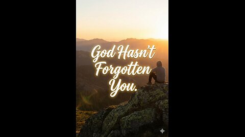 "If It’s Not Good Yet… God’s Not Done.”