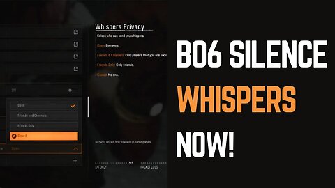 How to Turn Off Whispers in Black Ops 6: Step-by-Step Guide