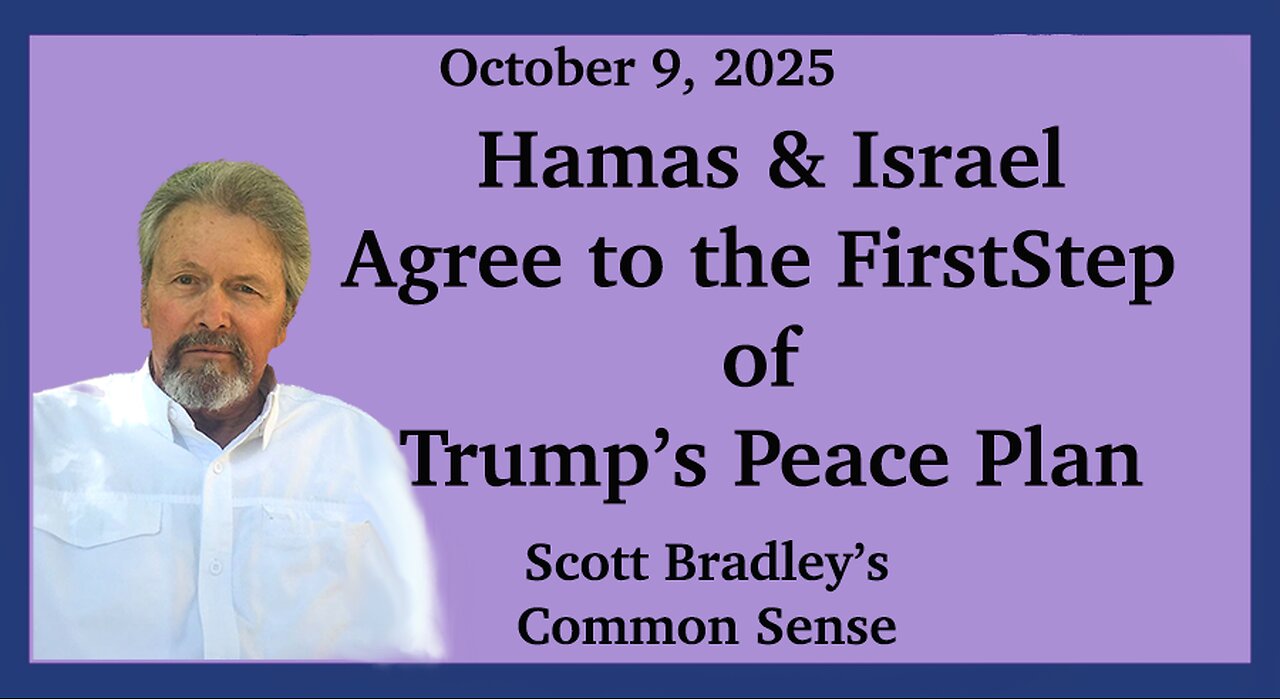 Hamas & Israel Agree to the First Step of Trump's Peace Plan