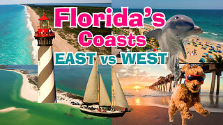 Florida Beaches - East Coast vs West Coast