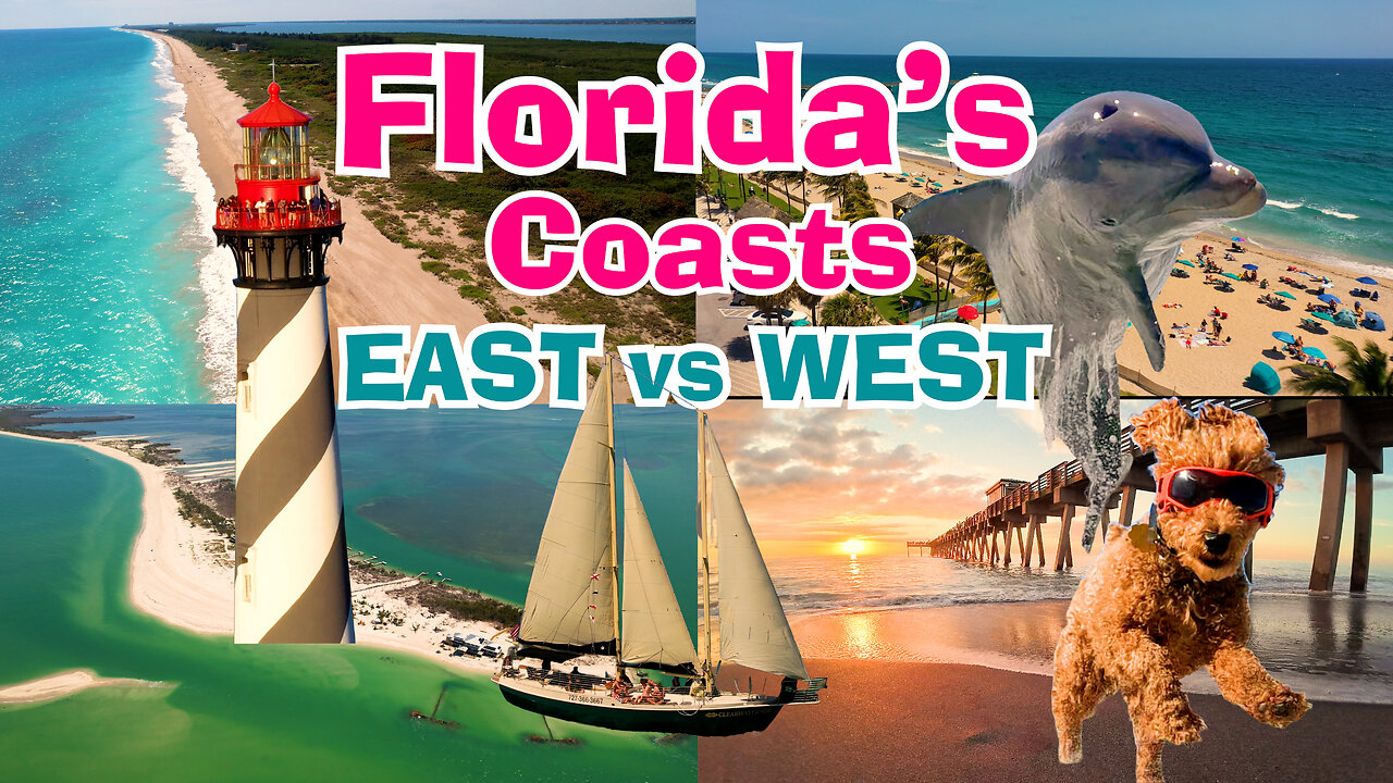 Florida Beaches - East Coast vs West Coast