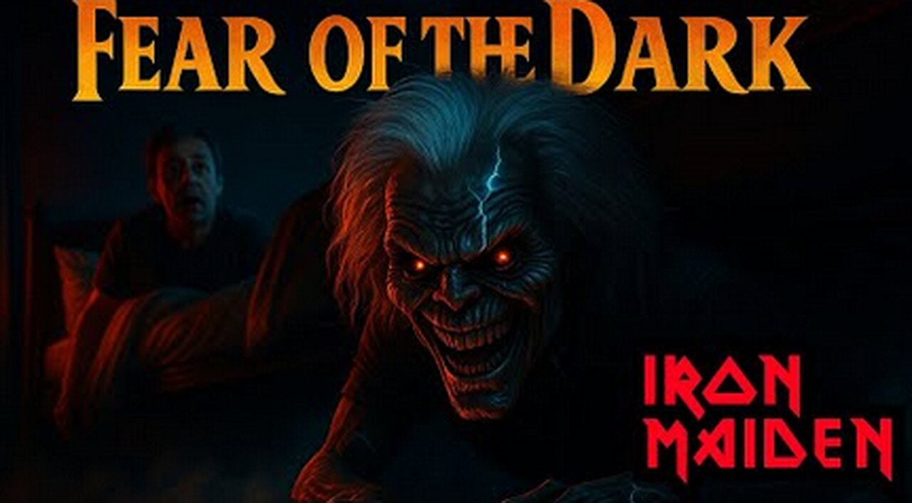 Iron Maiden Fear of the Dark ( Animated Video ) 🇬🇧