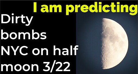 I am predicting: Dirty bombs NYC on half moon March 22