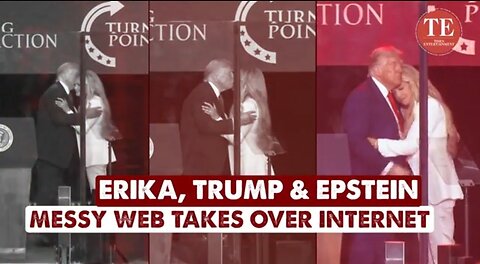 Trump banged Erica Kirk? Then killed her husband's murder investigation to protect Israel