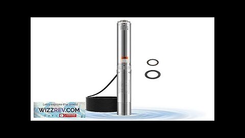 2HP Deep Well Submersible Pump Stainless Steel Water Pump 31.7 GPM 450 Review