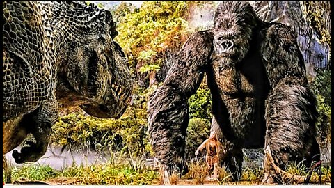 The king Kong save the girl How? Watch this 🥶