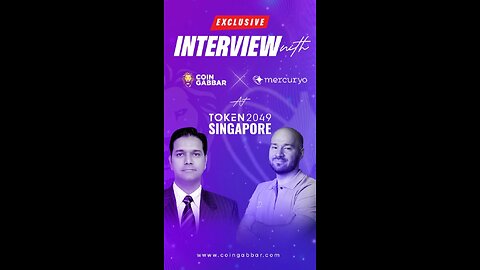 Exclusive Insights | Petr, CEO & Co-Founder of Mercuryo at TOKEN2049 Singapore
