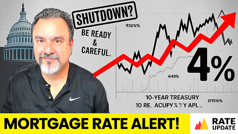 10-Year Treasury Hits 4%: Mortgage Rate ALERT — Be Ready & Careful