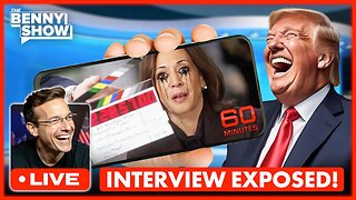 🚨 60 Minutes Kamala Cover-Up EXPOSED! Full Unedited NIGHTMARE Interview Released | Trump Sues CBS