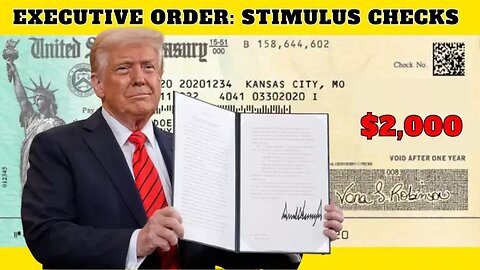 BREAKING: Trump Is Now FIGHTING Congress To Deliver $2,000 Stimulus Dividend Checks!