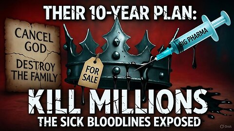 THEY ARE SELLING CHILDREN: The Royal Bloodline's 10-Year Plan to Cancel God