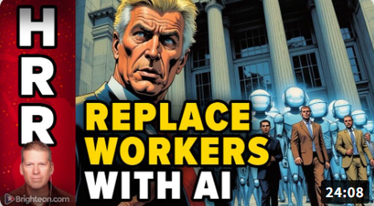 Trump's secret plan to replace HALF of all federal workers with AI machines