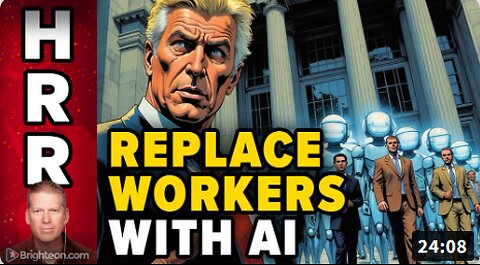 Trump's secret plan to replace HALF of all federal workers with AI machines