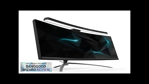 Curved RGB Monitor Light Bar RGB Dazzling Lighting Dynamic with Rhythm LED Review