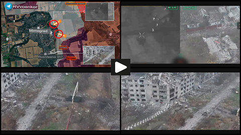 Myrnohrad: Russian forces are advancing through the eastern part of the city