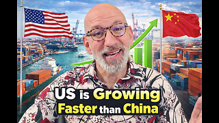 US is growing faster than China