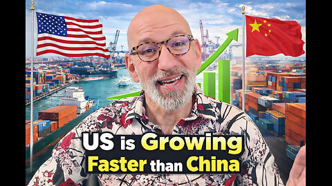 US is growing faster than China