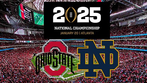 OSU vs. ND: 2025 CFP National Championship LIVE REACTION & COMMENTARY #cfp #nationalcahampionship