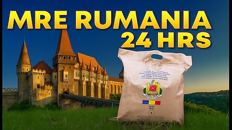 RACION DE COMBATE RUMANIA 24 HORAS MENU 6