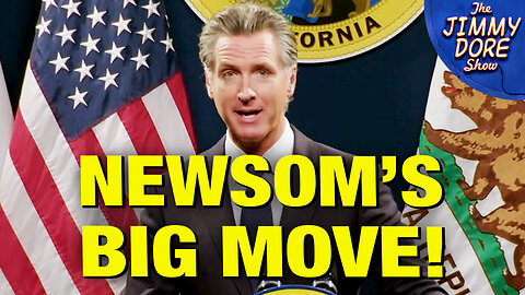 HUGE Announcement From Gavin Newsom