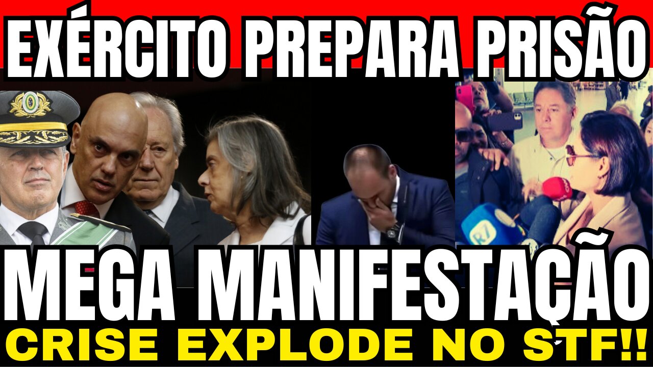 EXÉRCITO PREPARA PRISÃO!! MICHELLE BOLSONARO SOLTA BOMBA!! O BRASIL VAI PARAR