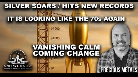 10.11.25- Silver SOARS, New RECORDS, Looking like the 70s, VANISHING Calm, Change, Pray!