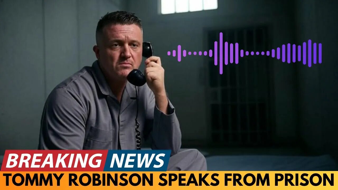 TOMMY ROBINSON SPEAKS FROM PRISON [audio]