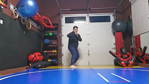 WTD Sliding Front Kick to Lotus Kick sequential