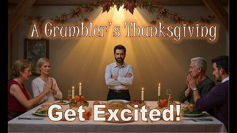 A Grumbler's Thanksgiving: Get Excited! - #jesus #motivation #biblestudy