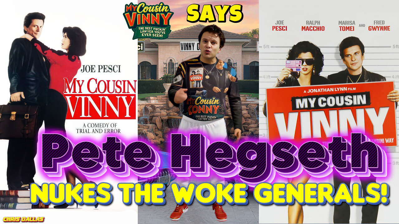 Pete Hegseth Nukes Woke Generals! Vinny Gambini Presents The Speech That Shook The Pentagon!