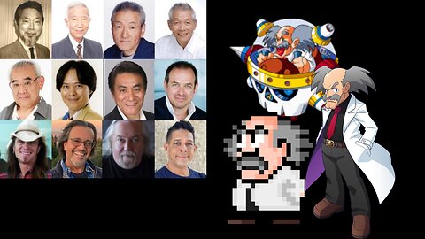 Video Game Voice Comparison - Dr. Wily (Mega Man)