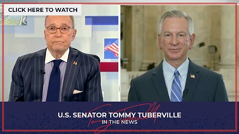 Senator Tuberville on Kudlow: If Democrats Continue Shutdown, "We'll Have to Bust the Filibuster"