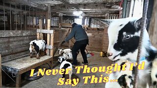 I'm DONE With GOATS Forever!