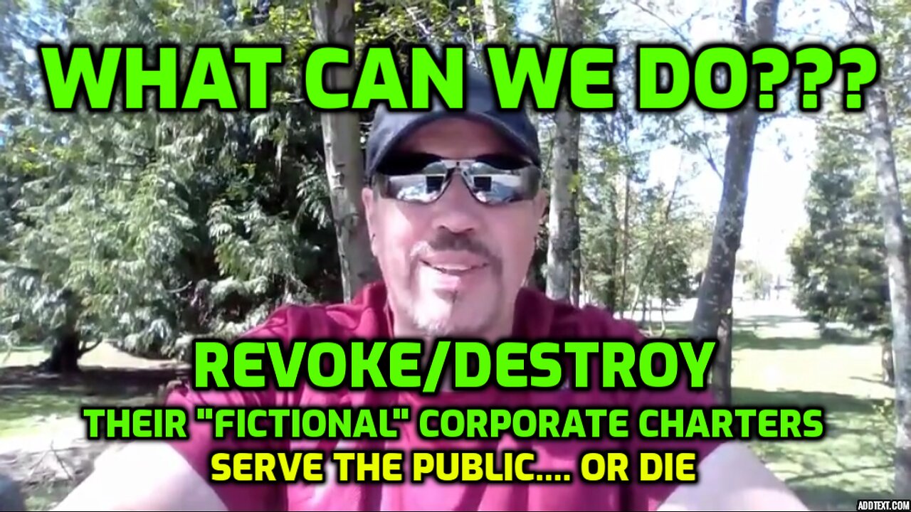 CALLING OUT CORPORATE FICTION IS GLOBALISM'S WORST NIGHTMARE (SHARE)(REBOOT)