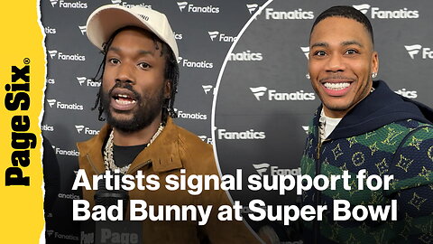 J Balvin, Nelly and more music artists share supportive messages to Bad Bunny ahead of Super Bowl halftime show
