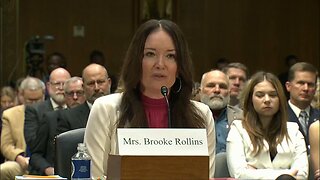 President Donald Trump's Agriculture secretary pick Brooke Rollins faces senators' questions - January 23, 2025