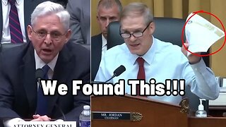 Garland Needs A Cold Beer After Being Chewed Out By Jim Jordan...Evidence Tampering EXPOSED!!!!