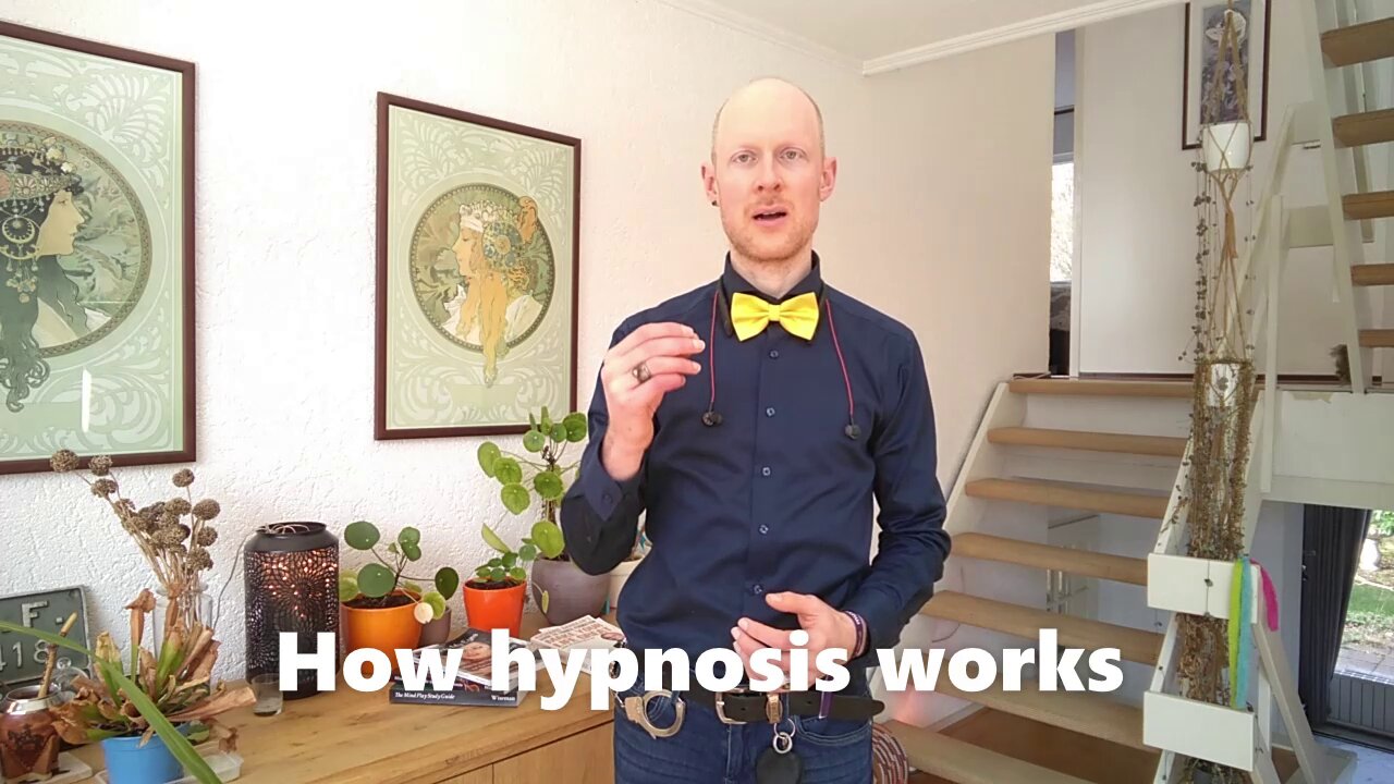 How hypnosis works in your mind - Mind Training by Master Hypnotist Quintus Hegie